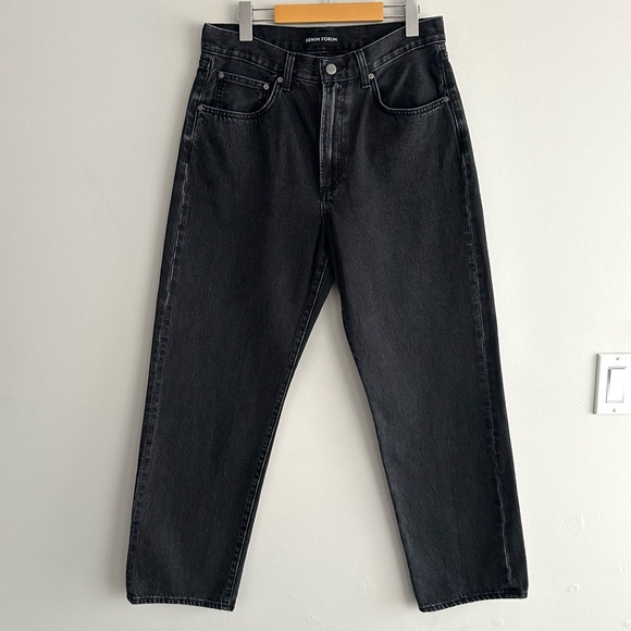 Aritzia Denim Forum The '90s Marlo High Rise Loose Jean Washed Black Size 30 - Picture 15 of 15